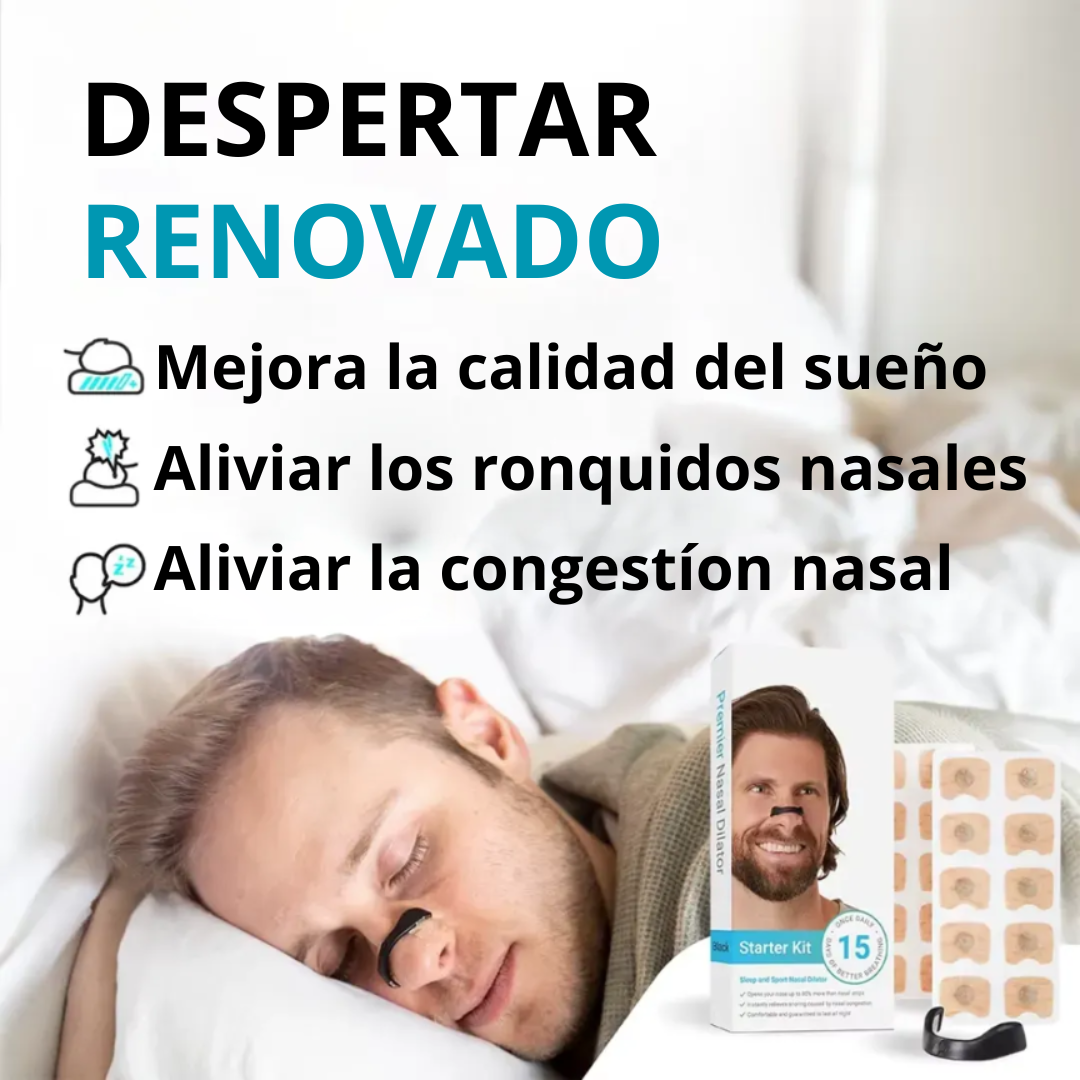 Dilatadores Nasales Magnéticos para Respiración